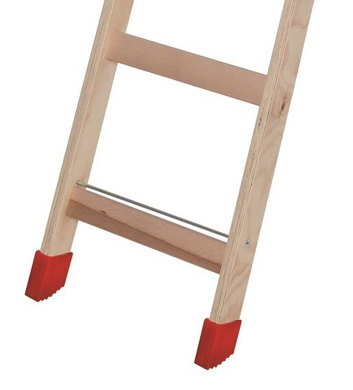 euroline Holz - Sprossenanlegeleiter 10101 - Topleiter