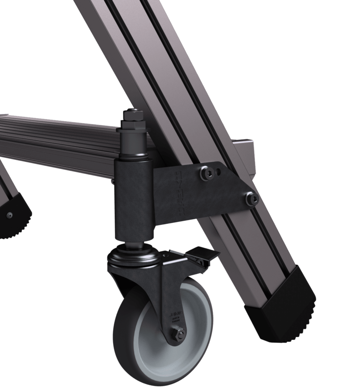 Hymer Podesttreppe 6189 fahrbar, beidseitig begehbar - Topleiter