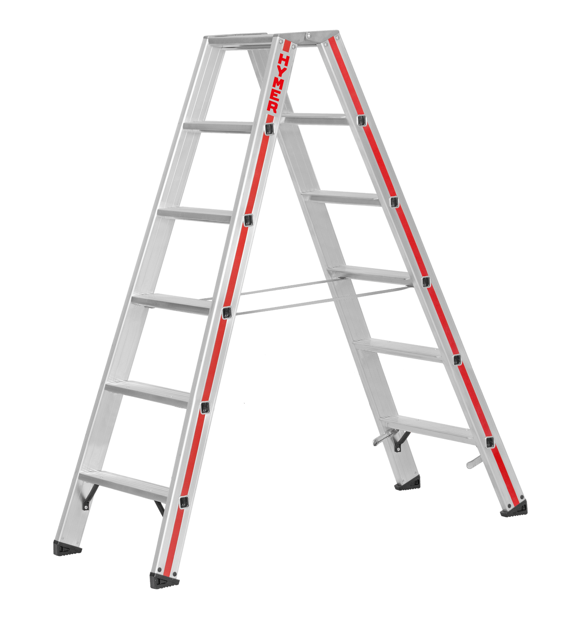 Stufenstehleiter 8024, beidseitig begehbar - Topleiter