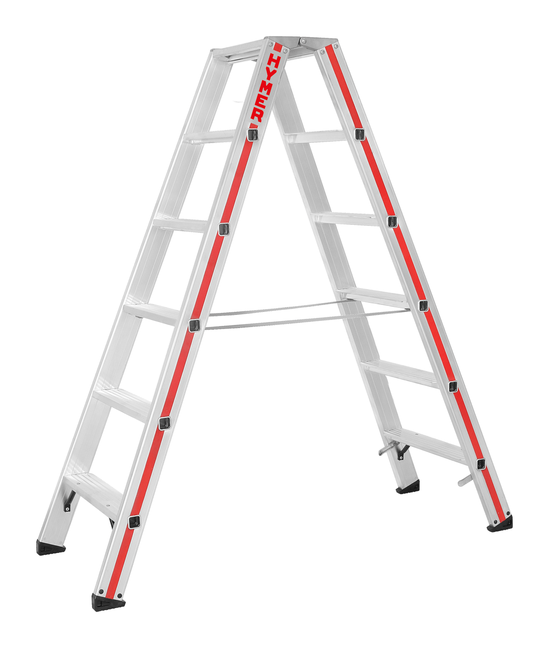 Stufenstehleiter 8024, beidseitig begehbar - Topleiter