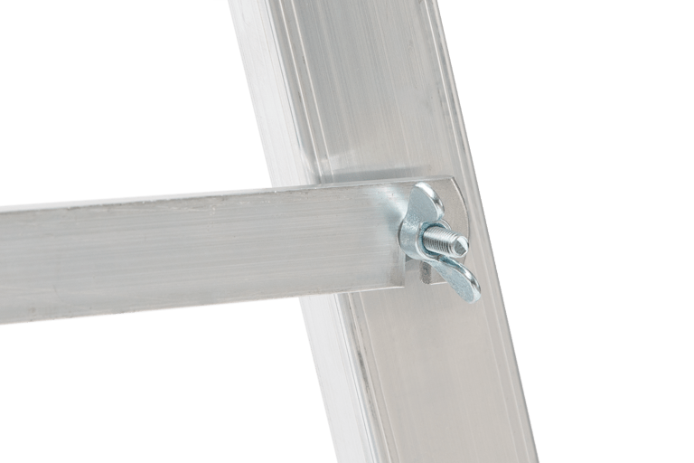 Stufenstehleiter 8226 mit Plattform und Rollen, einseitig begehbar - Topleiter