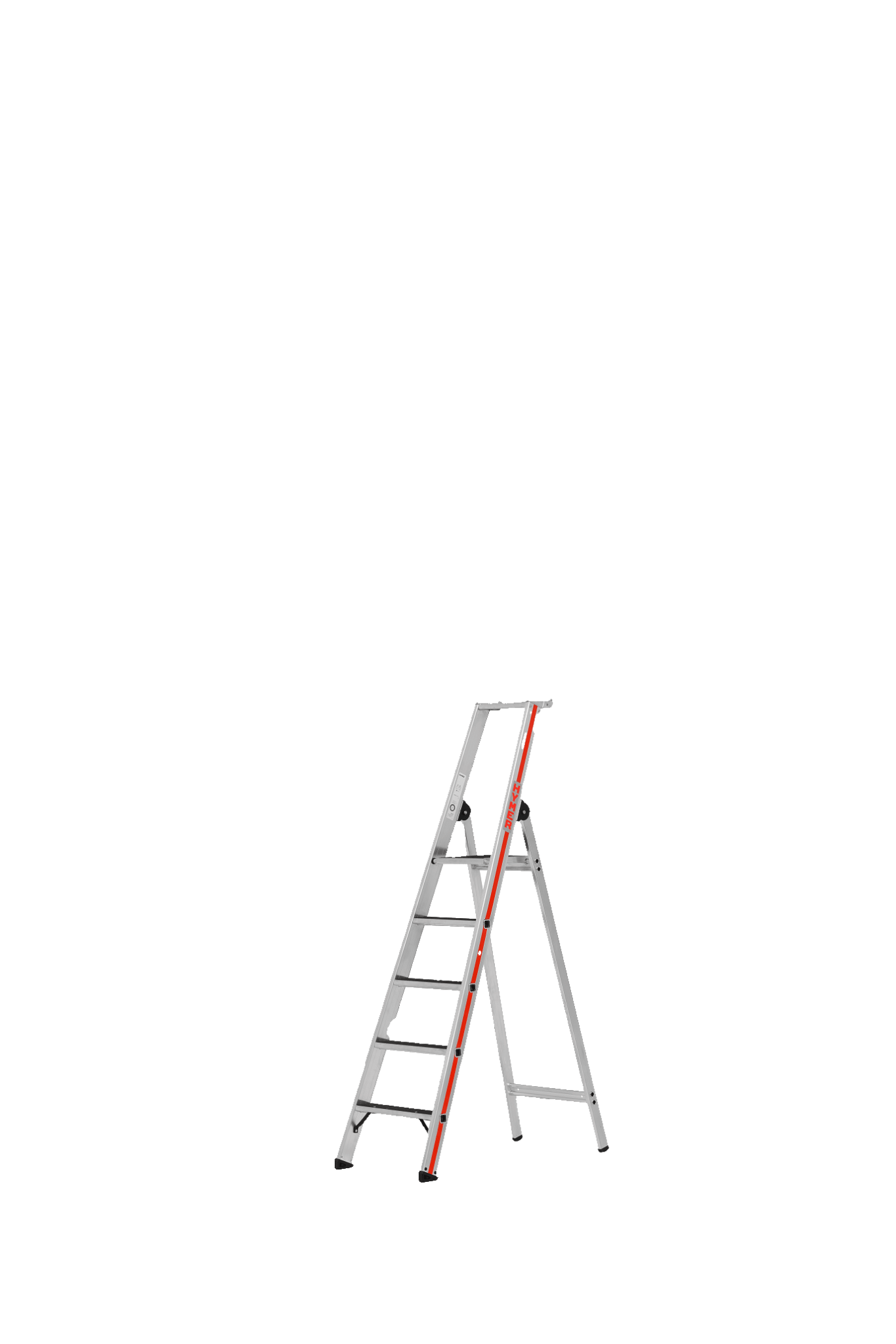 Stufenstehleiter 8626 R13 mit Plattform, einseitig begehbar - Topleiter