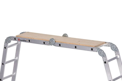 euroline PREMIUM line Alu - Klappleiter 304 - Topleiter