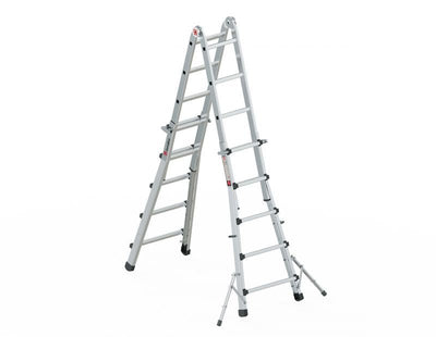 euroline PREMIUM line Alu - Vario - Klappleiter mit Standverbreiterung 31631 - Topleiter