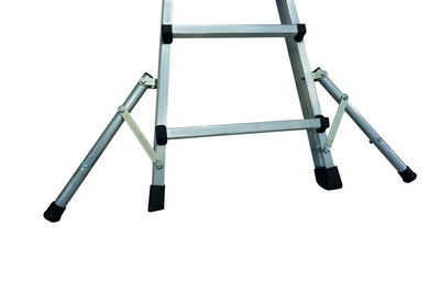euroline PREMIUM line Alu - Vario - Klappleiter mit Standverbreiterung 31631 - Topleiter