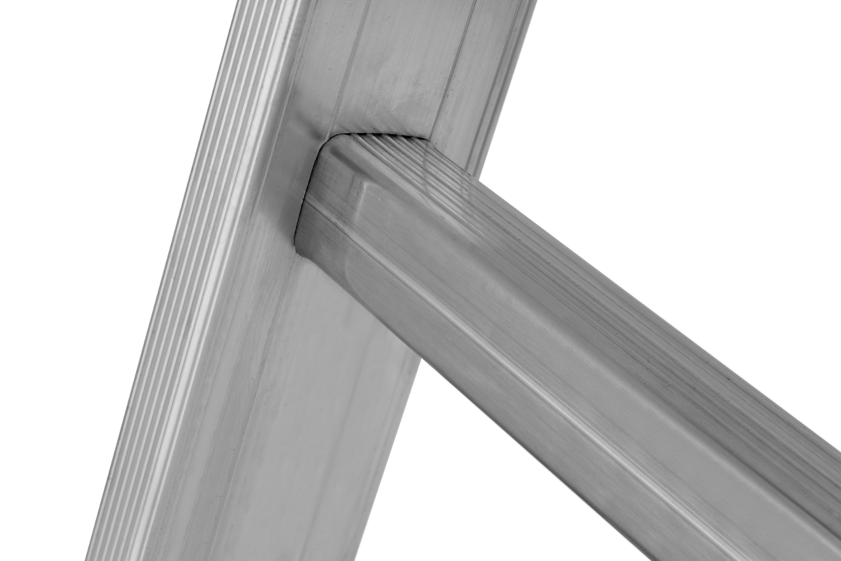 Hymer Sprossenstehleiter 4023, beidseitig begehbar - Topleiter