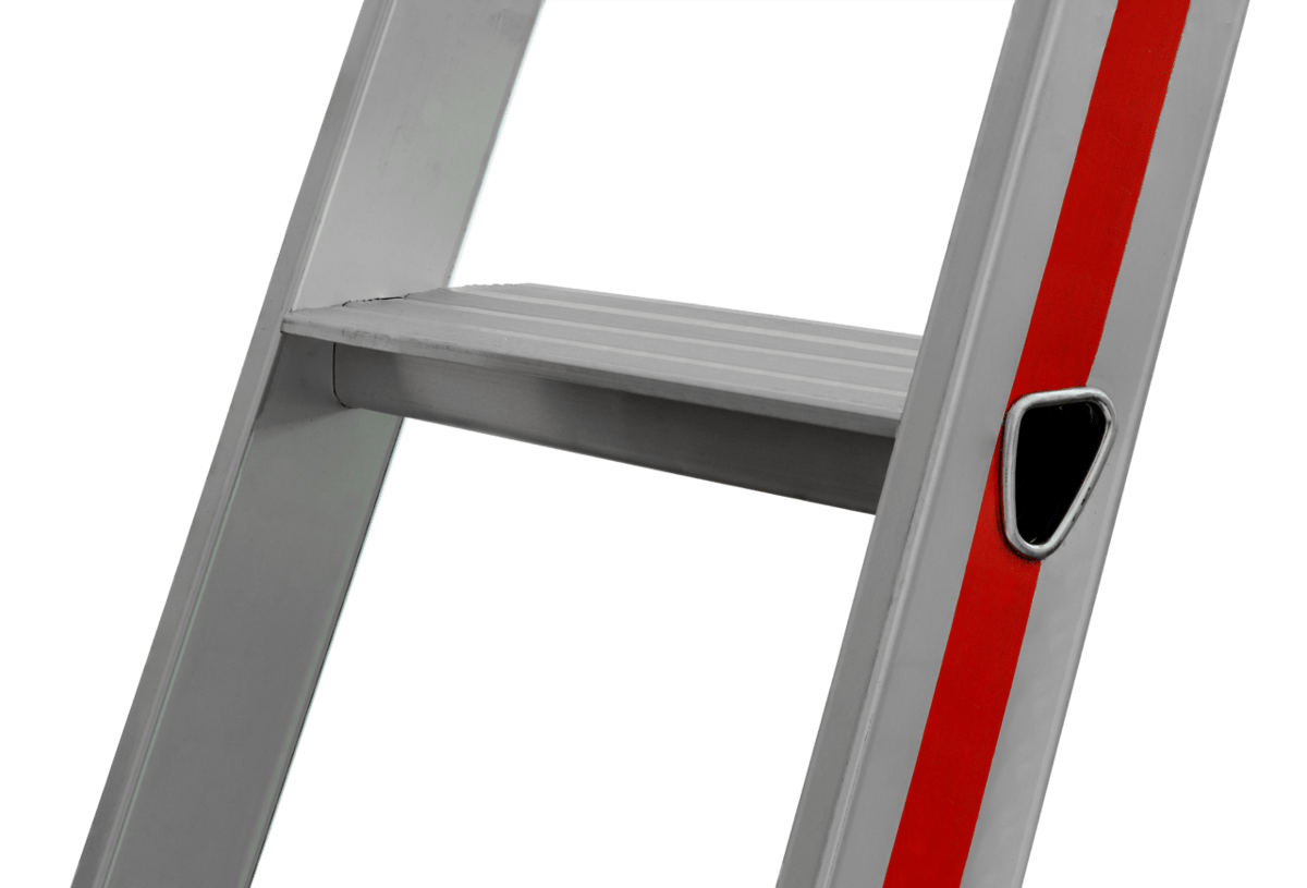 Hymer Stufenstehleiter 4024, beidseitig begehbar - Topleiter