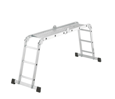 M60 Gelenkleiter mit Plattform 4 x 3 Sprossen - Topleiter