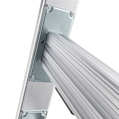 S110 Pro Sprossen - Schiebeleiter mit 3 Dreh - Stufen 2 x 12 Sprossen - Topleiter