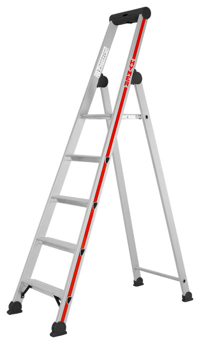 Stufenstehleiter 4026 mit Plattform, einseitig begehbar - Topleiter