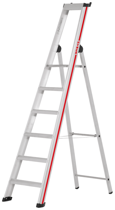 Stufenstehleiter 6026 mit Plattform, einseitig begehbar - Topleiter