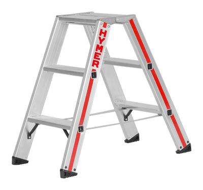 Stufenstehleiter 8024, beidseitig begehbar - Topleiter