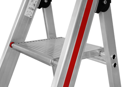 Stufenstehleiter 8026 mit Plattform, einseitig begehbar - Topleiter