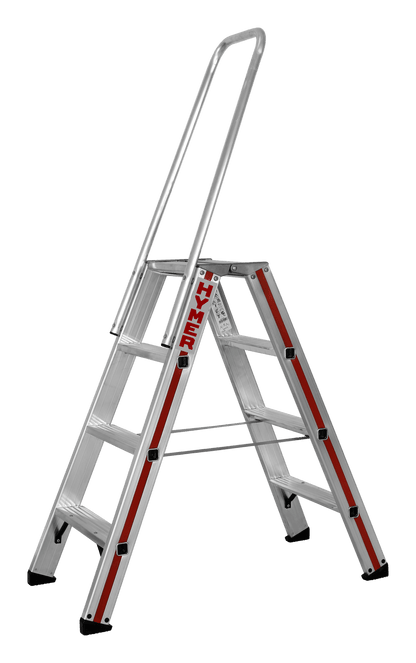 Stufenstehleiter 8074 mit Haltebügel - Topleiter
