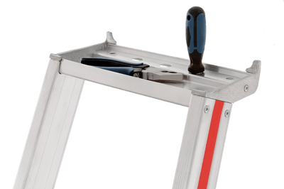 Stufenstehleiter 8626 R13 mit Plattform, einseitig begehbar - Topleiter